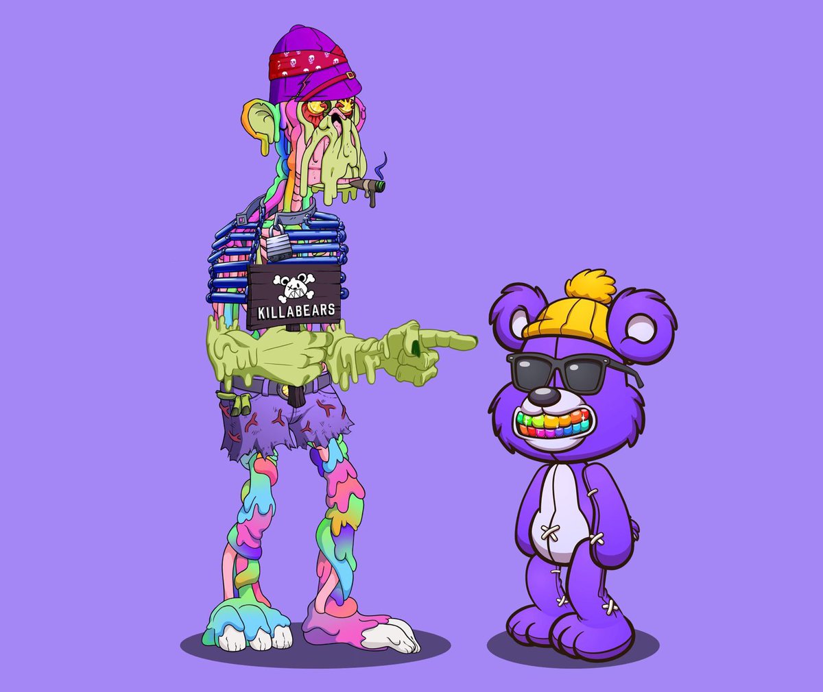 TitoToro_'s tweet photo. Hey @FungibleTokn have you grabbed a @killabearsnft yet? Fun animated art backed by a solid team and great community 🐻 Not to mention ape holders get a sweet full body ape! https://t.co/WDKLqFcmU0