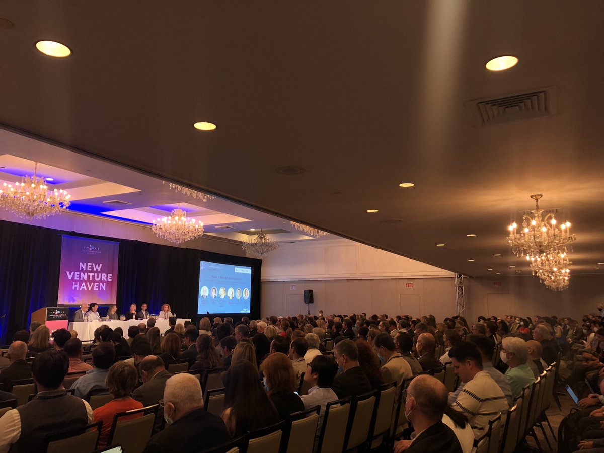 The 2022 #yaleinnovationsummit is underway, and we are packed! Nothing compares to spontaneous conversation and serendipitous interaction. #yale #innovation #Entrepreneurship