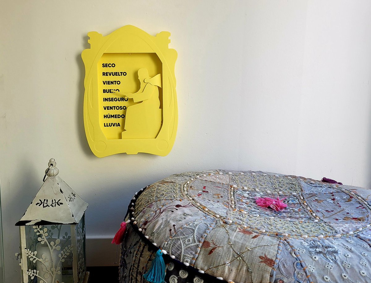 "Bueno" para mañana en Barcelona y bueno también el entorno boho o hippie en el que me han puesto hoy. 
#meteo #frailedeltiempo #quetiempoharamañana #eltiempo #eltemps #higrometro