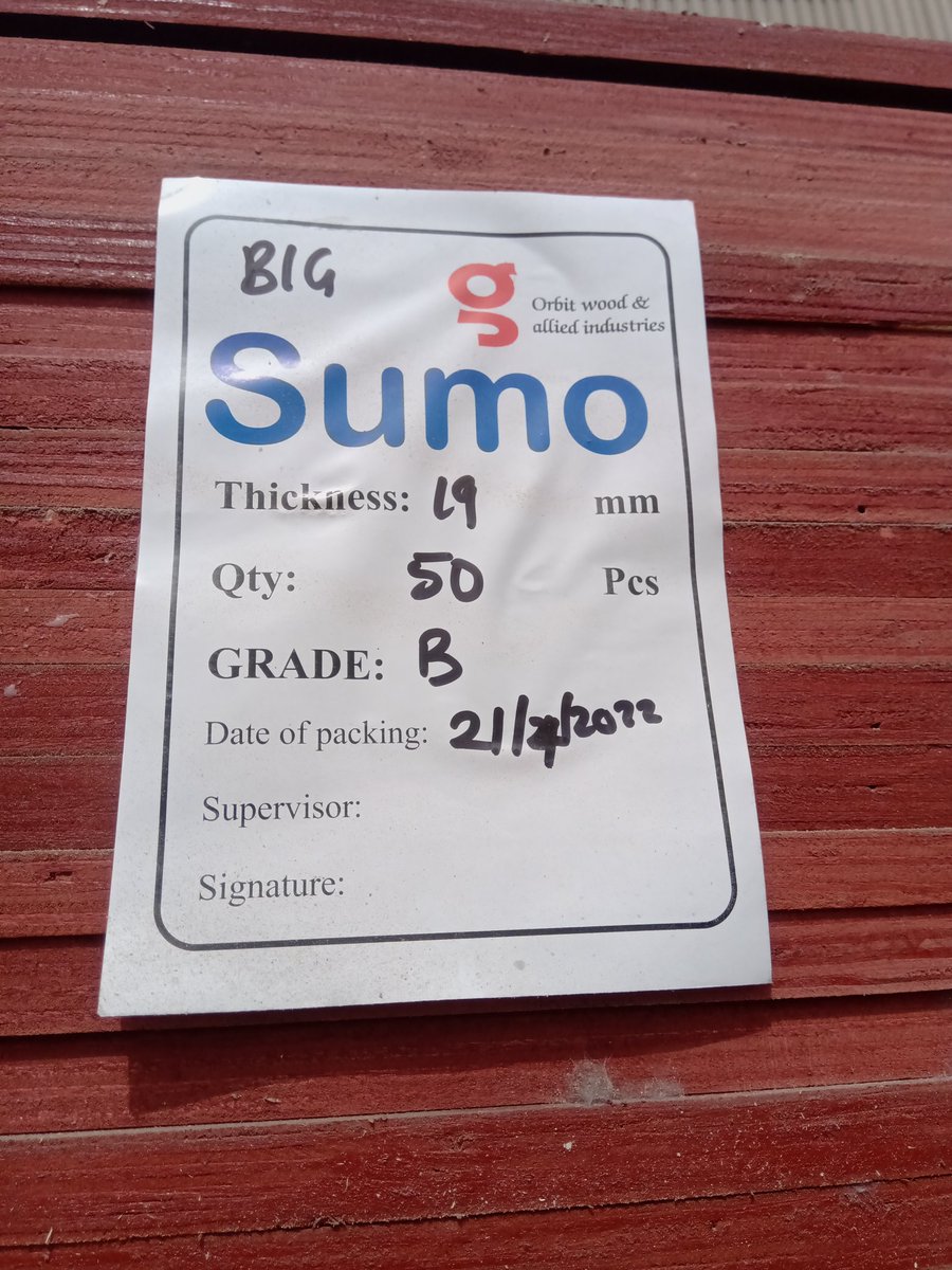 o_quinox's tweet photo. Marine construction boards available!
Sumo 19mm, Goldplex Premium 18mm, Goldplex A & B 17/16mm.
Nationwide delivery.
DM for details.
#AridomeGlobal #ProcurementManagers https://t.co/hVN3Pqdo3z