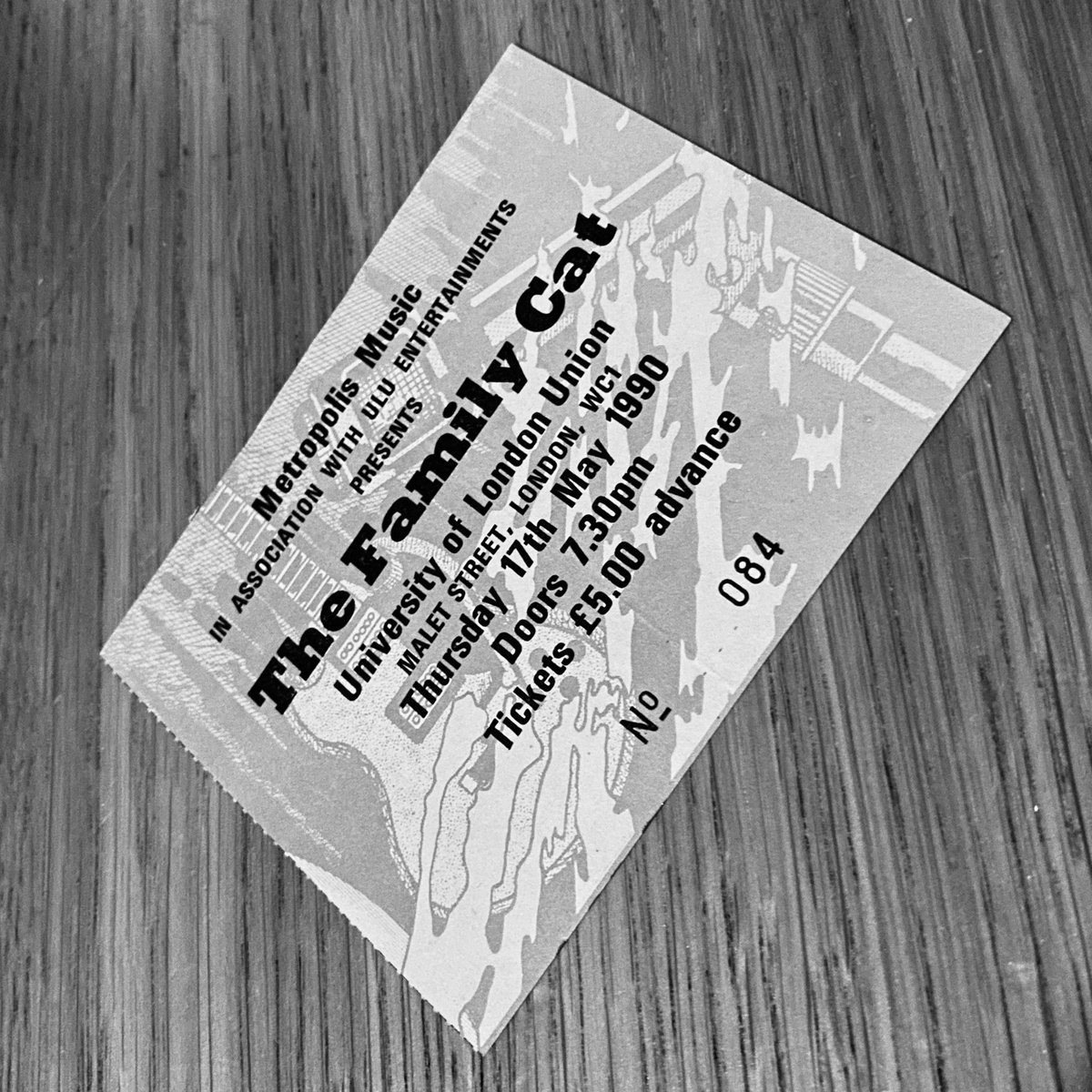 soozworld's tweet photo. When you randomly find some old gig tickets and the top one is exactly 32 years to the day… https://t.co/e7Vfq1fWiV