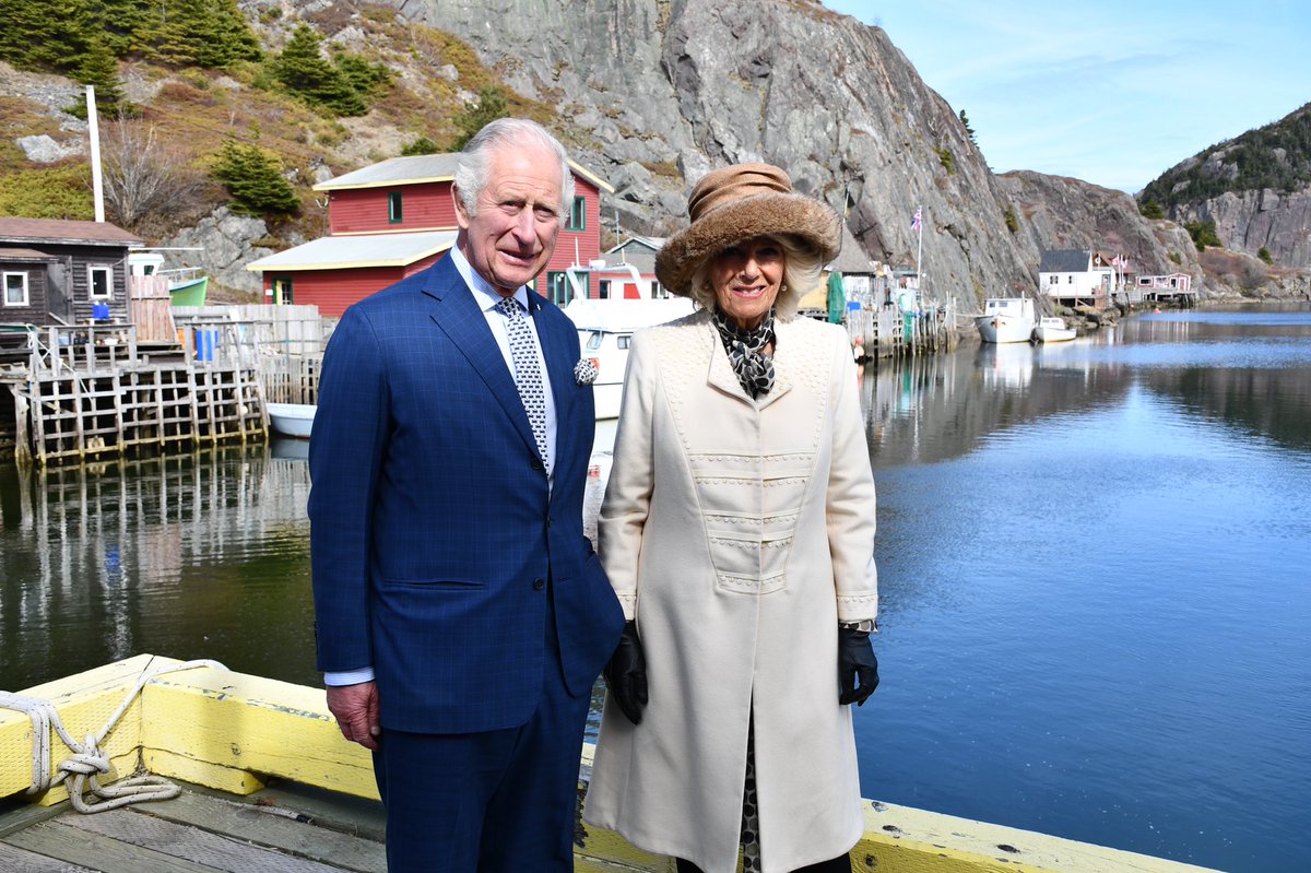 ClarenceHouse's tweet photo. 📍Quidi Vidi, St. John’s

#RoyalVisitCanada https://t.co/T0TfVS4YcW