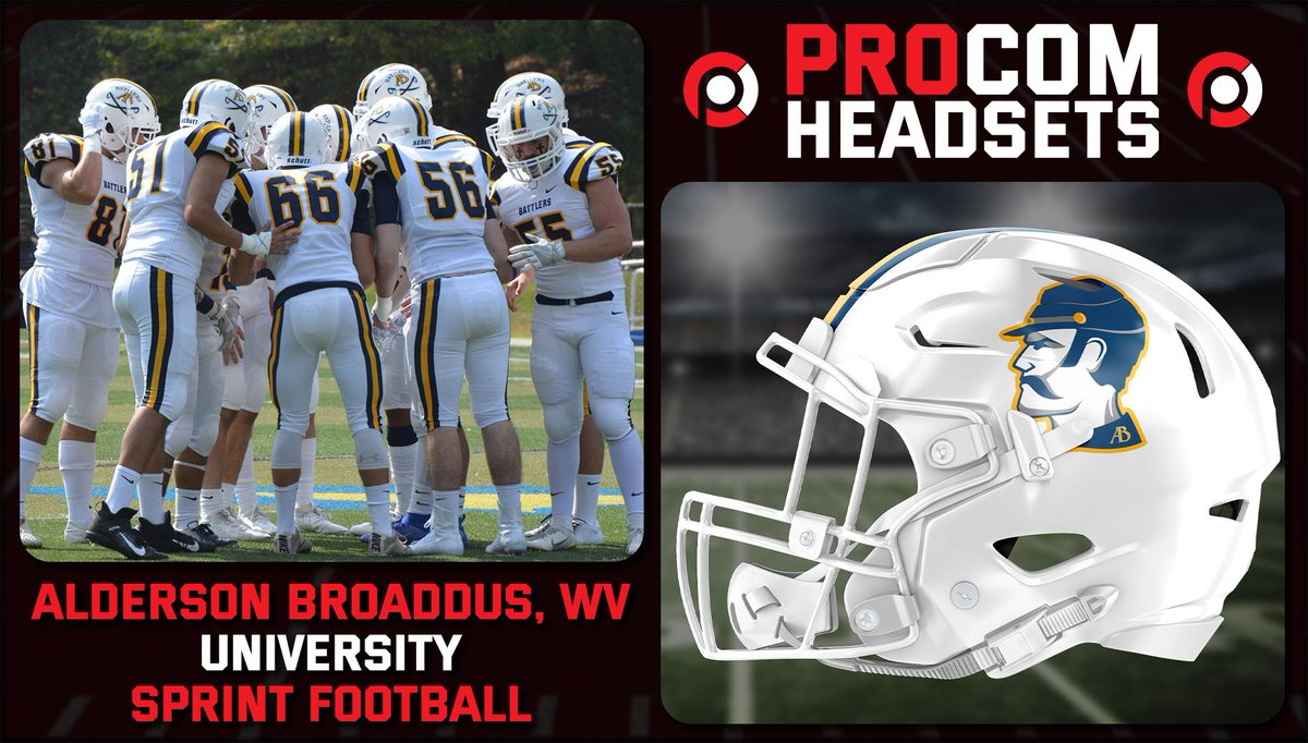 ProComHeadsets's tweet photo. Let's try this again: welcome to the #ProCom team, @BattlerSprintFB! @CoachPerotti we appreciate your business and look forward to being on the sidelines with you. Go Battlers! #ReadyForBa22le π #communicatelikeapro https://t.co/R8b0awmfB4