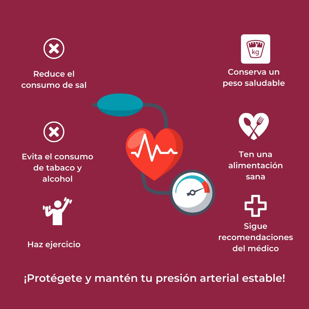 DallasSA_'s tweet photo. Cada 17 de mayo se conmemora el Día Mundial de la Hipertensión con la finalidad de promover la concienciación y los esfuerzos para prevenir, diagnosticar y controlar la hipertensión arterial. https://t.co/ombfh6bMRq