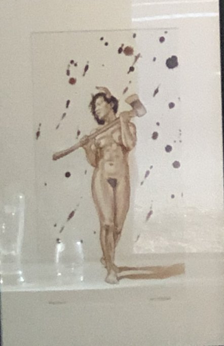 It&rsquo;s cool when you see yourself for sale at the local art exhibit. Thanks Will Mitchell https://t.co<a href="/tag/shibari"class="tags"><span>#shibari</span></a><a href="/tag/rope"class="tags"><span>#rope</span></a>