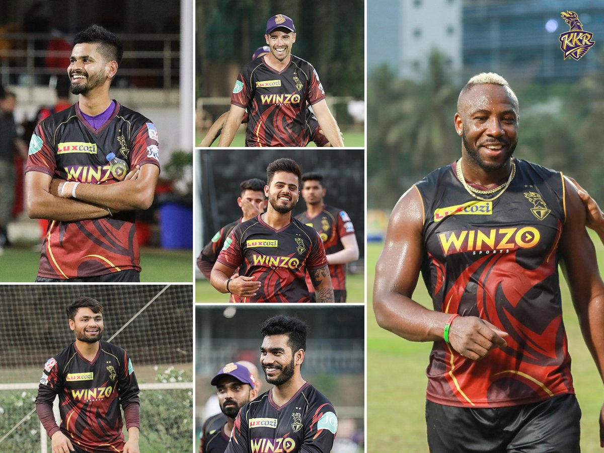 KKRiders's tweet photo. Taking on every challenge with a smile 😃 

#AmiKKR #KKRvLSG #IPL2022 https://t.co/2BQFFZJXDT