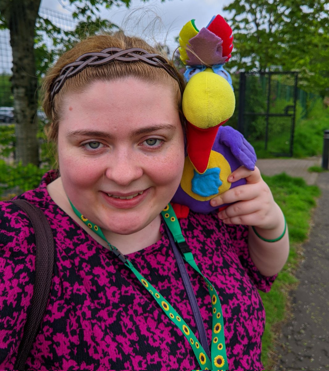 RLeBonTennant's tweet photo. Photos of me & Mr Cadbury's Parrot from when we went on our walk together earlier today. ๐ We're both glad that we got out for some fresh air/exercise. ๐๐ฅณ๐๐ฅฐ๐๐โค๏ธ๐งก๐๐๐๐๐ฆ๐คณ
#Me #Selfies #Neilfies #AutisticGirl #MrCadburysParrot #TuesdayWalk #ActuallyAutistic #BestFriends https://t.co/JzYGlLqCnS