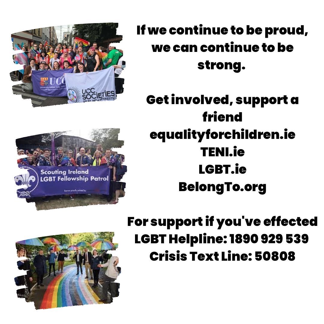 maeve4equality's tweet photo. It’s International Day against Homophobia, Transphobia and Biphobia.
People are still losing their lives and are under attack for being LGBTQ in Ireland and the world. Together, we need to stand against the prestigious and hate. 

Remember, it takes real bravery to be who you are https://t.co/X2odIpkvA2