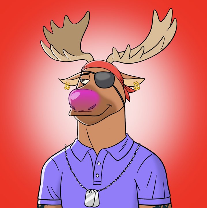 Bulliever5672's tweet photo. @Brad_Homewood @moosesocietynft Just picked one up! https://t.co/fpb0iVFknp