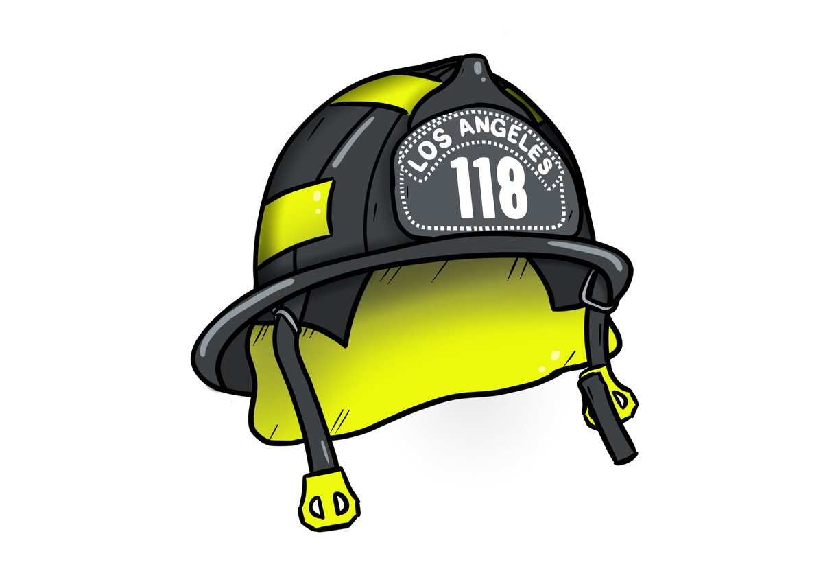 itsmajel's tweet photo. Here's a more general sticker artwork I did after the last one. Initially I wanted do helmets with character names on them until silly me remembered there's actually no names on the helmets 😄 #911onFOX #911fanart https://t.co/BVdr8IKwUh