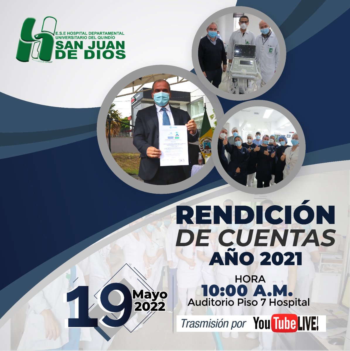 Tu presencia es importante en este ejercicio de participación social, porque los resultados obtenidos en el año 2021 nos interesan a todos.

#RendicionDeCuentas
#Transparencia
#ParticipacionSocial
