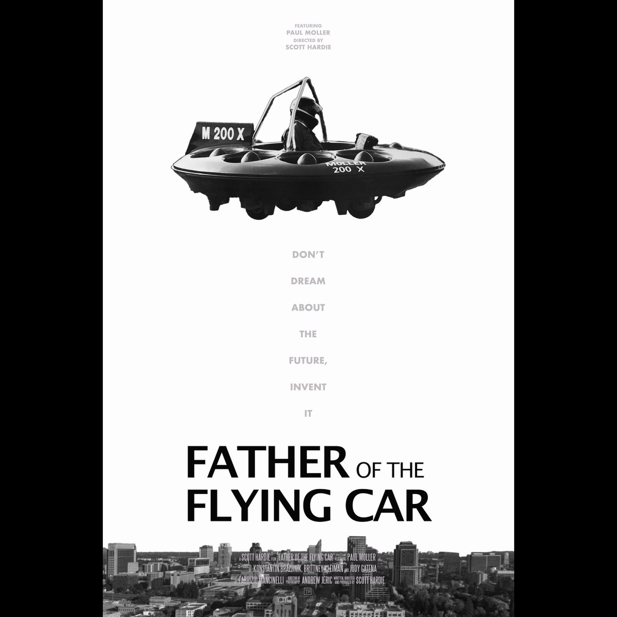 Telegraph__Hill's tweet photo. Father of the Flying Car (Official Poster)

COMING SOON

Directed by: Scott Hardie
Co-Produced by: Brittney Kleiman, Konstantin Brazhnik and Judy Gatena
DP: Andrew Jeric
Music by: Fabrizio Mancinelli https://t.co/STE7PqpOJd