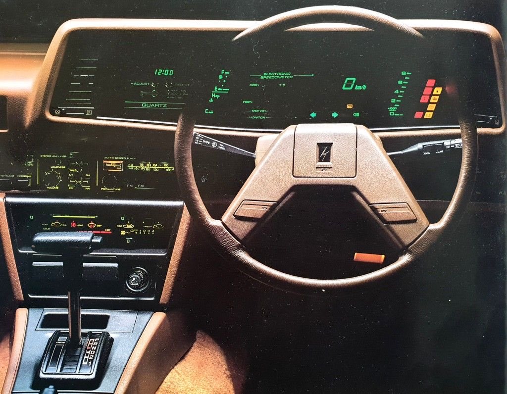 AisleOne's tweet image. 80s dashboard designs.