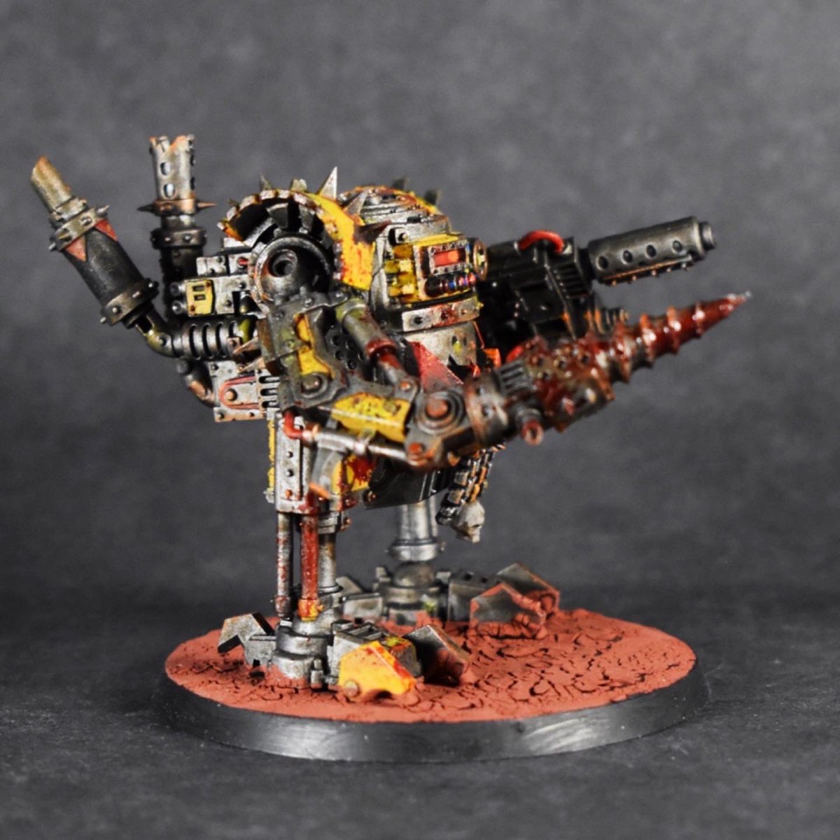 scrub_angel's tweet photo. This is the first of my #killakans done.   So more will be coming!!!! #waagh #Warmongers #ork #PaintingWarhammer https://t.co/dFZI6lJLai
