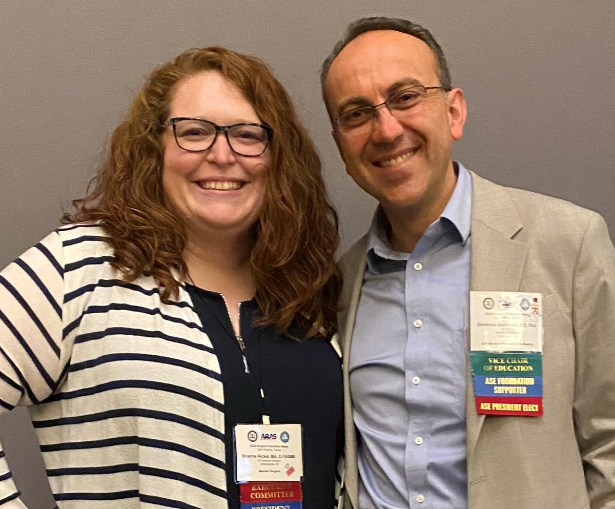 Indiana Surgery -Indiana Univ School of Medicine (@iu_surgery) on Twitter photo Congratulations to <a href="/dstefanidis1/">Dimitrios Stefanidis</a> and <a href="/briannenickel/">Brianne Leigh Nickel, MA, C-TAGME</a> from the <a href="/IUMedSchool/">IU School of Medicine</a> on starting their presidential terms for national #SurgeryEducation associations. Dr. Stefanidis is president of <a href="/Surg_Education/">Association for Surgical Education</a> and Nickel is president of @ARASSurgery! medicine.iu.edu/blogs/surgery/… Congratulations to <a href="/dstefanidis1/">Dimitrios Stefanidis</a> and <a href="/briannenickel/">Brianne Leigh Nickel, MA, C-TAGME</a> from the <a href="/IUMedSchool/">IU School of Medicine</a> on starting their presidential terms for national #SurgeryEducation associations. Dr. Stefanidis is president of <a href="/Surg_Education/">Association for Surgical Education</a> and Nickel is president of @ARASSurgery! medicine.iu.edu/blogs/surgery/…