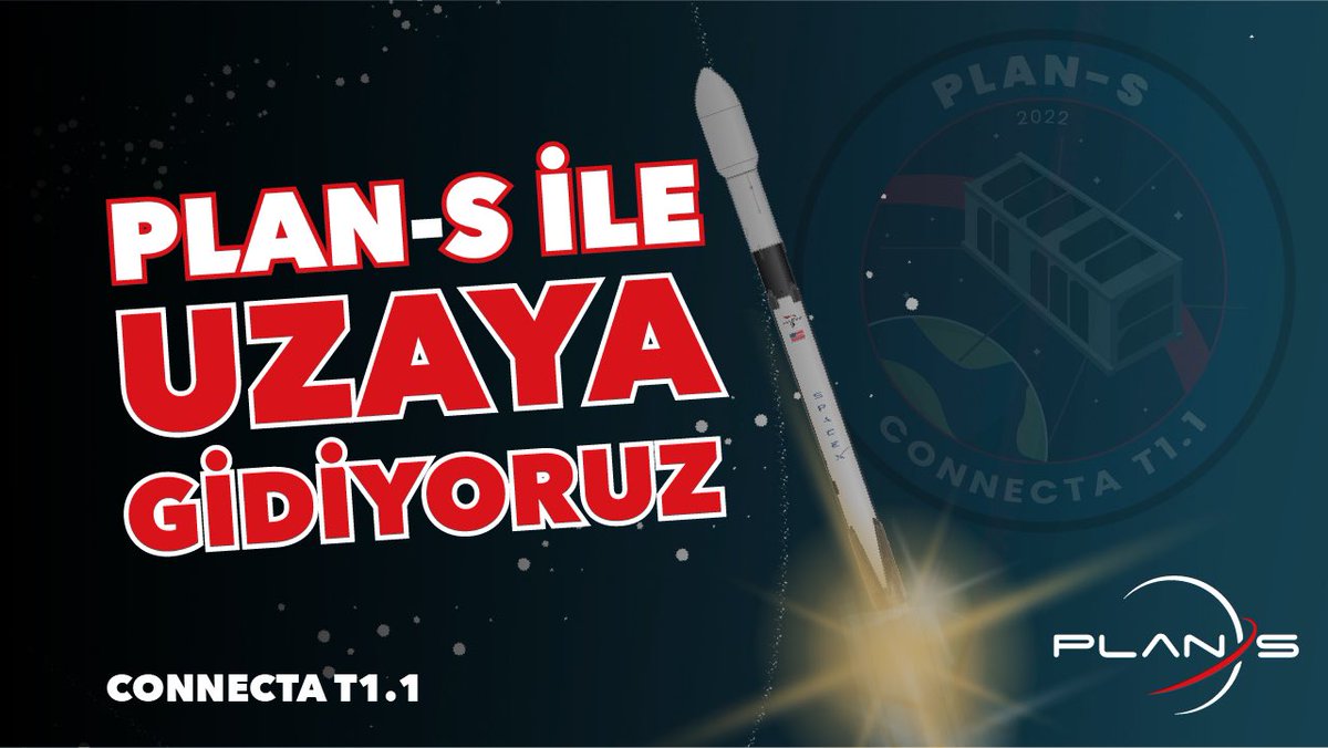 Gelecekteki uydu takımımızın öncüsü ilk uydumuz #Connecta T1.1’in fırlatılışı canlı <a href="/evrimagaci/">Evrim Ağacı</a>’nda. <a href="/WeArePlanS/">Plan-S</a>’in takımını, ilk uydunun hikayesini ve gelecek planlarını takip etmek istiyorsanız kaçırmayın. Uzaya ulaşmaya sayılı günler kaldı! #plansuzayda youtu.be/3Q8_ShyFwoI