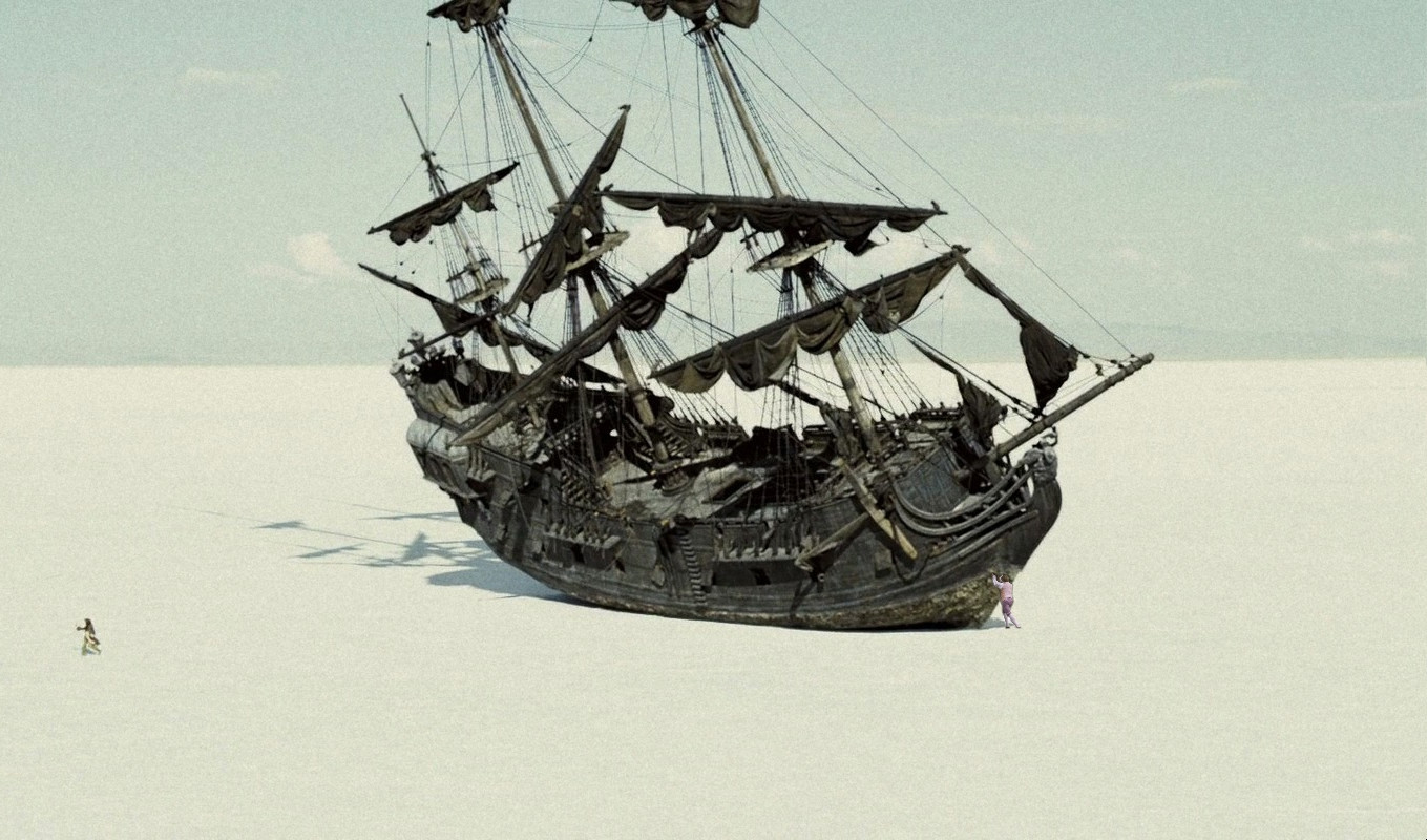 Чёрная Жемчужина корабль пираты Карибского моря