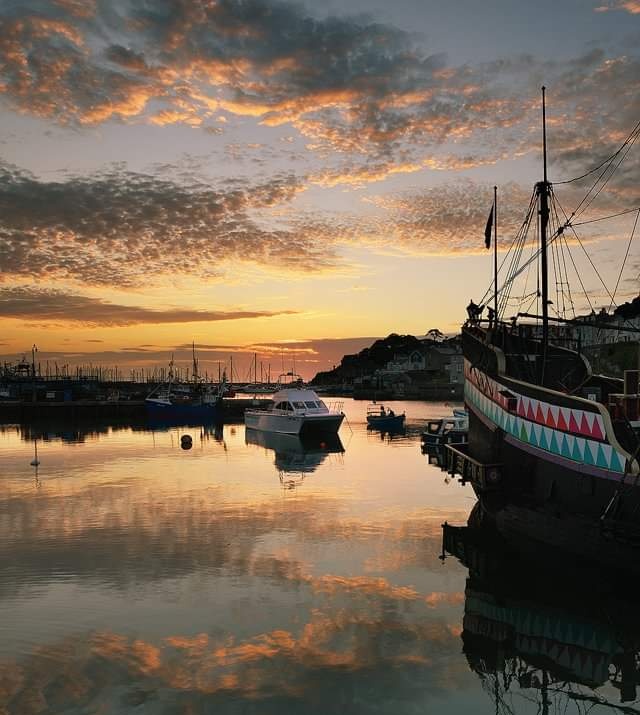 This mornings sunrise over Brixham