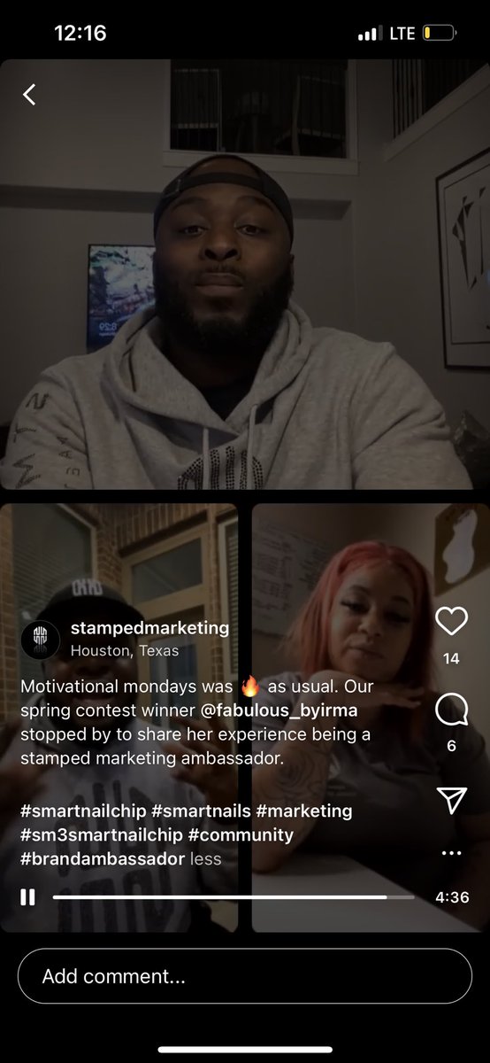 IrmaPennix's tweet photo. Live on insta with stamped marketing ! For being the winner ! #AMBASSADORLIFE #innercircle https://t.co/jbBUWhQiCD