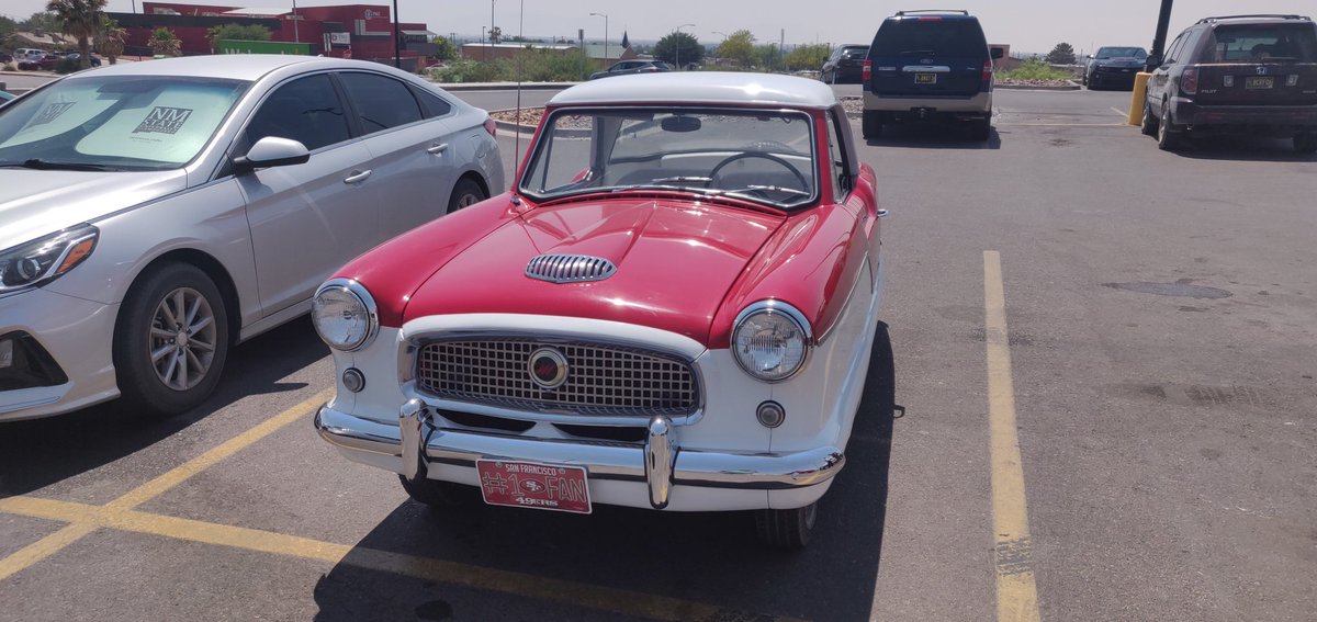 Mulnik's tweet image. Hey @TheBishF1 thought you could appreciate what was rolling around my neighborhood.