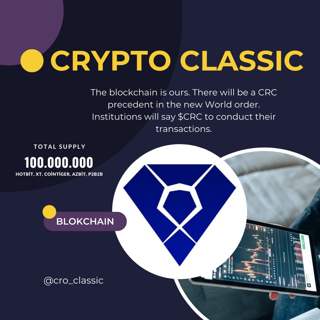 CRC_Investor's tweet photo. @CryptoGemsCom 💥💥💥 @cro_classic 💥💥💥

#CRC #luna #Lunaterraburn #btc #bnb #Crypto #CryptoCurrencies #bnb #SHIB #Metaverse #NFT #NFTs #blockchain #Cannes2022 #Azovstal #CovidGripmis https://t.co/WWhoW3w1hx