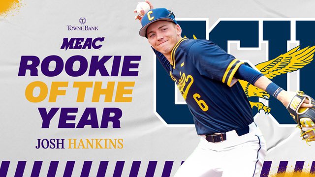 coppin_baseball's tweet photo. A conference leading 9 first team selections, including MEAC Pitcher and Rookie of the Year #TalonsUp 🦅 #HowCanWeSlip https://t.co/XltpUSl1oX