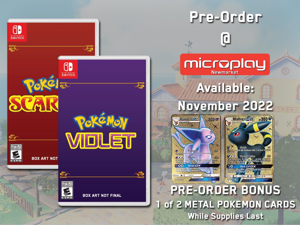 How to Purchase and Bonuses — Pokémon Scarlet and Pokémon Violet