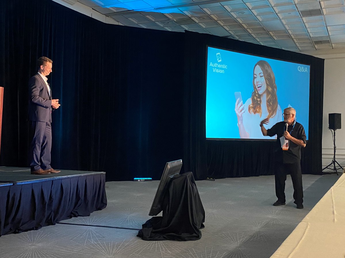 ICMATweets's tweet photo. Thomas Weiss, CEO of @VisionAuthentic, spoke with attendees this afternoon on solutions for card issuers to improve security and enhance the cardholder customer experience! #AllAboutTheCard https://t.co/4PazRq9tHD
