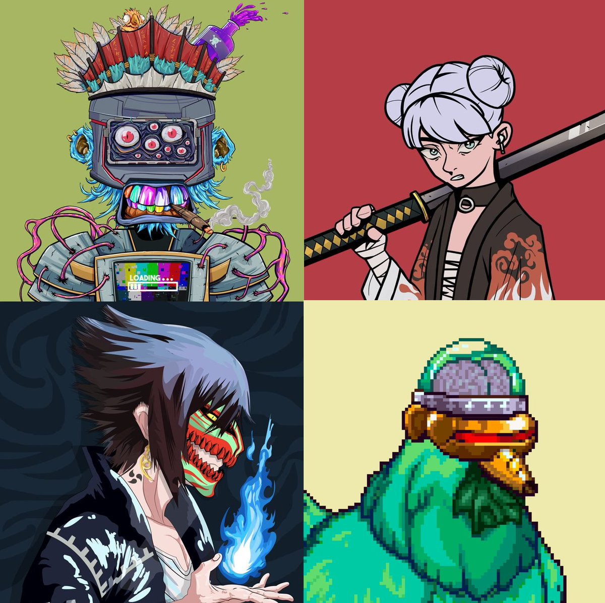 🎁HUGE WL GIVEAWAY🎁

• 1x @neo_hunters 

• 2x @Susanoo50  

• 2x @robotmafiaclub 

• 3x @Nakama_meta 

• 3x <a href="/GamanNFT/">GAMAN</a>  

• 3x <a href="/degencockfight/">Degen Cock Fight Club</a>

To enter:
1 - Like, RT and tag 3 friends 
2 - Follow all accounts + <a href="/Mikey_NFTs/">Mikey.sol</a> 
 
48HR⏰

Good Luck! ✌️