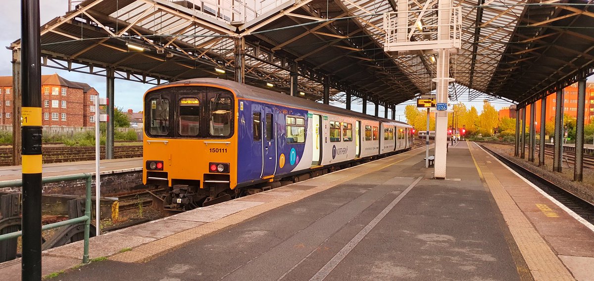 FlyingMyles's tweet photo. Final train of the day #timetablechallenge with @northernassist being the 21.02 to #Manchester Piccadilly from Chester
It's been a long day and i can't believe I've made it back on every train I've booked onto!
#letthetraintakethestrain https://t.co/XxL4Kbxtx7
