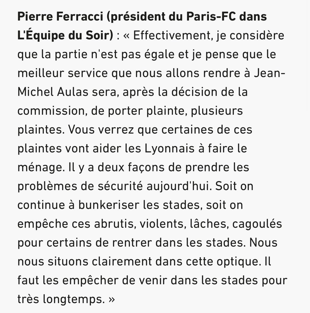 stayinlyon's tweet photo. Le karma commence tout juste, ce n’est que le début j’espère #pierreferracci 🤡@ParisFC https://t.co/KeBzPHhiMo