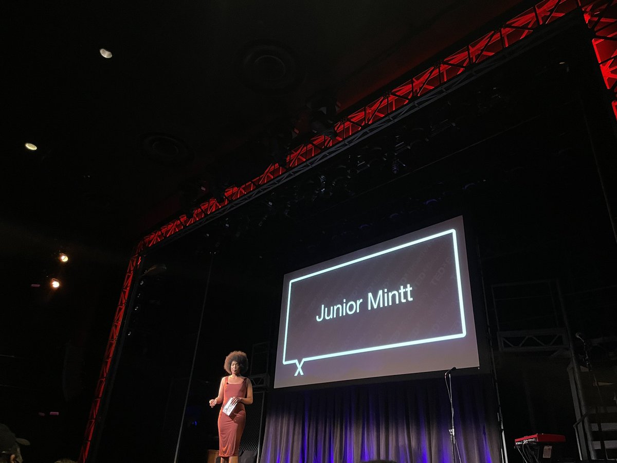 "where money is is not always where true theater will reside" - junior mintt making us all cheer at <a href="/TEDxBroadway/">TEDxBroadway</a>