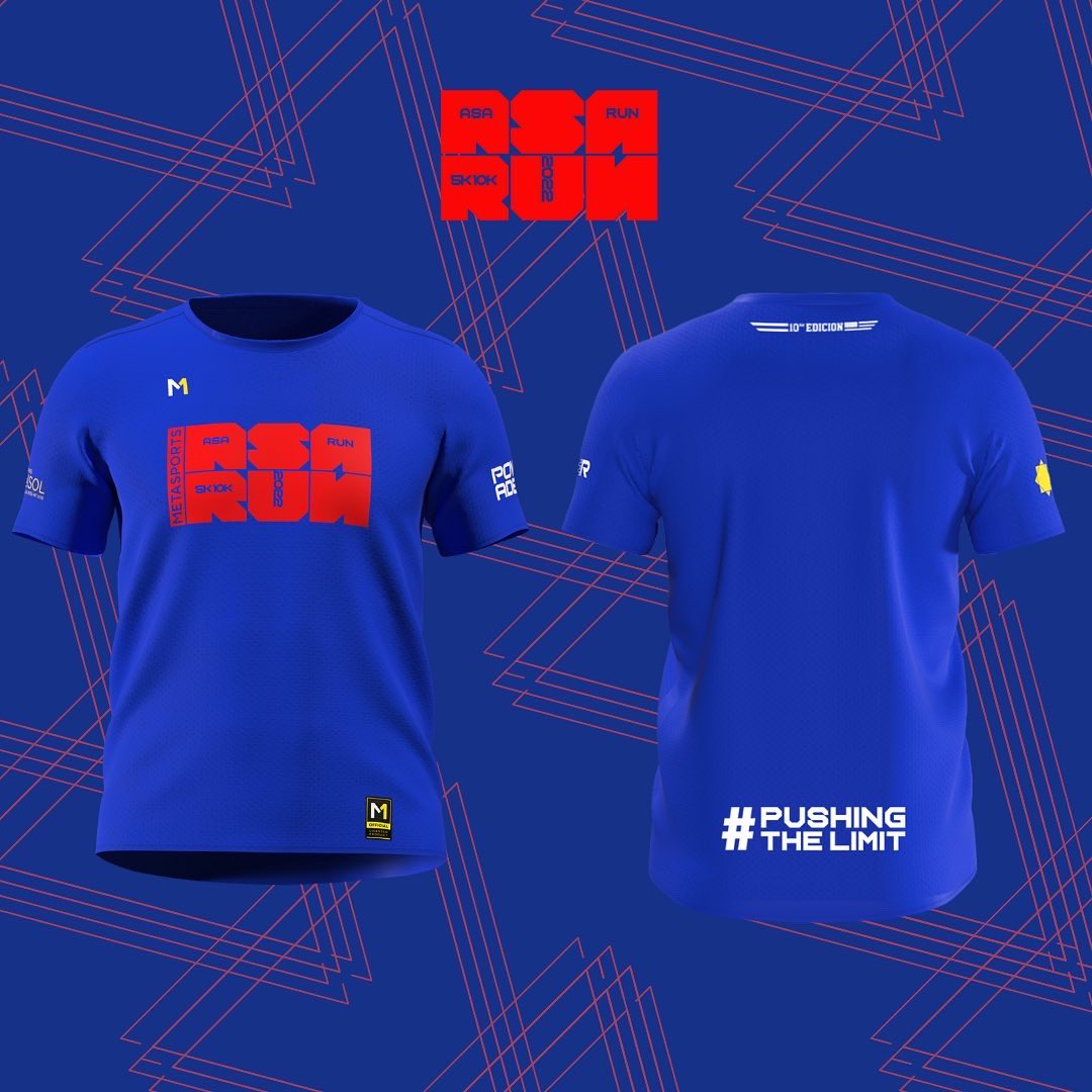 ASARUNPY's tweet photo. No te quedes fuera de la carrera!!! 

Ya están listas las remeras del #ASARUN2022 que vienen con el kit de inscripción!!! 
Con  la calidad de #METASPORTS, se hace más fácil el #pushingthelimit to the very top!!!! https://t.co/4V8N7VBLkf