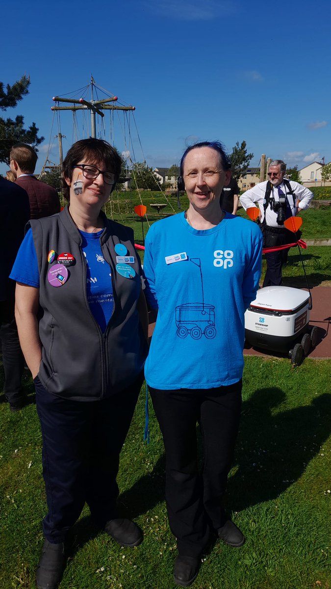 sai46141111's tweet photo. Yess! Finally!

Starship Robots now deliver coop food in Cambrdige!

Massive Thank you to Ryan and Team for a successful launch.

@StarshipRobots Thank you so much for all your support for smooth launch.
@C1____conway @jonabottomley
@butt_hazzzy @coopuk @simondryell @steveall1 https://t.co/8uuQuPE2OT