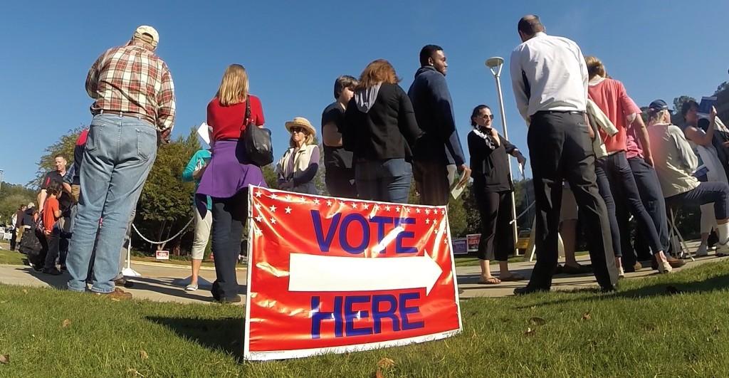 newsobserver's tweet photo. You have about 3 hours left today to vote in NC. Still need to learn about your candidates and the issues they support? Check out their answers to our questions in this Voter Guide: https://t.co/BYxlZ6qCAy #ncpol #ncprimary https://t.co/5CP6LOkYYa