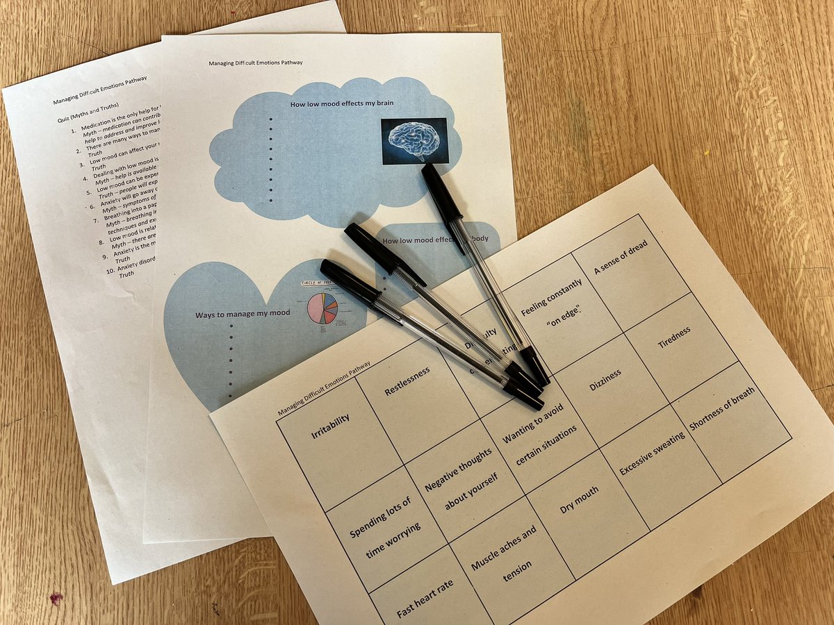 Lily_GMMH's tweet photo. ✨MDE Pathway✨
Today’s group focused on anxiety and low mood. Good engagement and great discussion from our ladies
#KeepingUpWithKeats #TakeALookAtMeadowbrook #MDEPathway https://t.co/6XwBOka2mn
