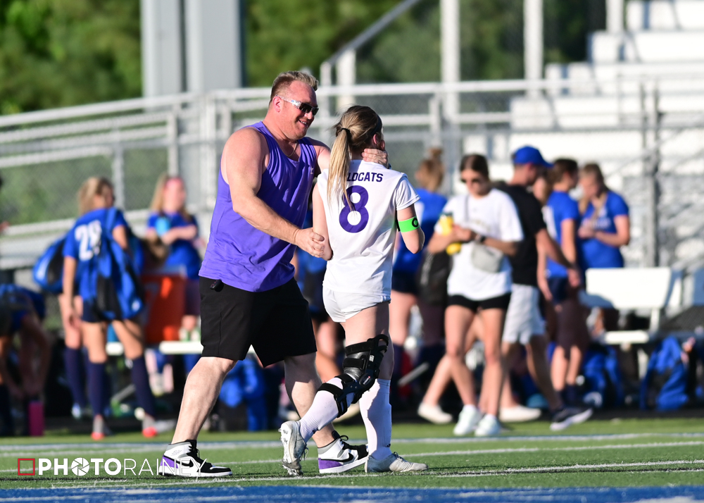PhotoRainey's tweet photo. So, you know that feeling as a dad when your little girl just scores the walk off goal in Districts and you get to carry her off in your arms....good memory tonight Jason.

#girldad @TheBSWildcats @BSSDnews @AlthausEJC @BSHSfutbol @Tater816 @thekccurrent @KCCourageSoccer @NWSL https://t.co/Xd9ygOMKK4