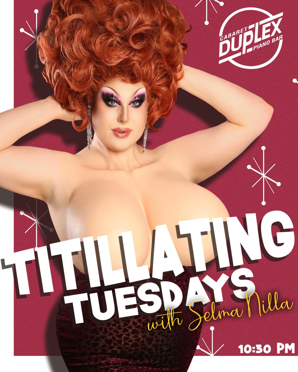 duplex_nyc's tweet photo. Tonight is the night! Don't miss the HILARIOUS @selmanillanyc TONIGHT at The Duplex. https://t.co/QFGhVGKxib