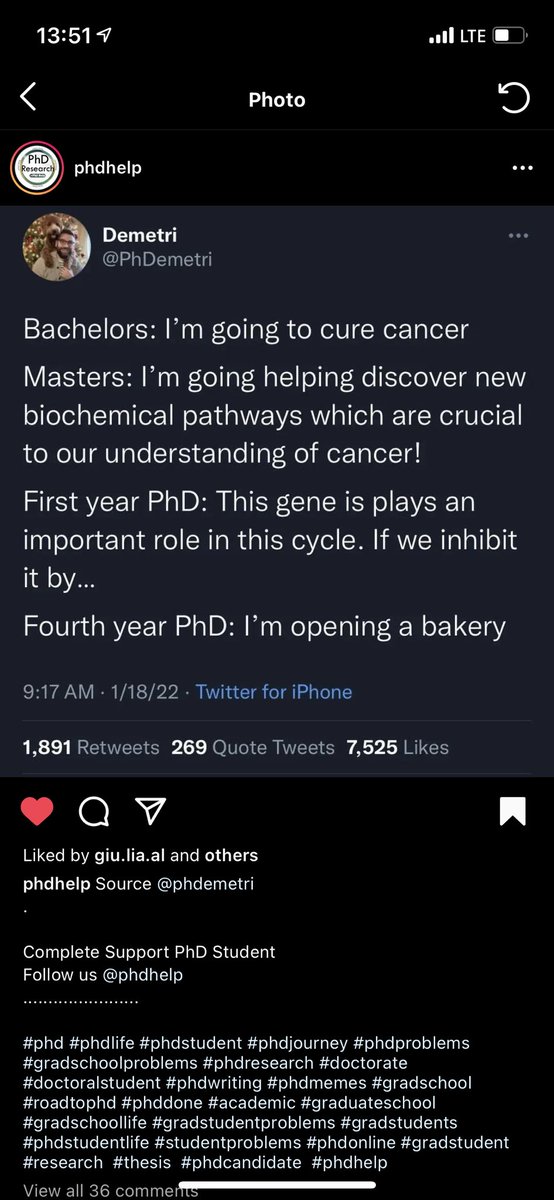 LindoSci's tweet photo. Maybe not a bakery… but I would consider opening a gym #phdchat #AcademicTwitter https://t.co/AlCfMm8895