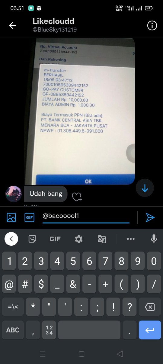Bacooool1's tweet photo. Testimoni 2 https://t.co/857AWa5BSg
