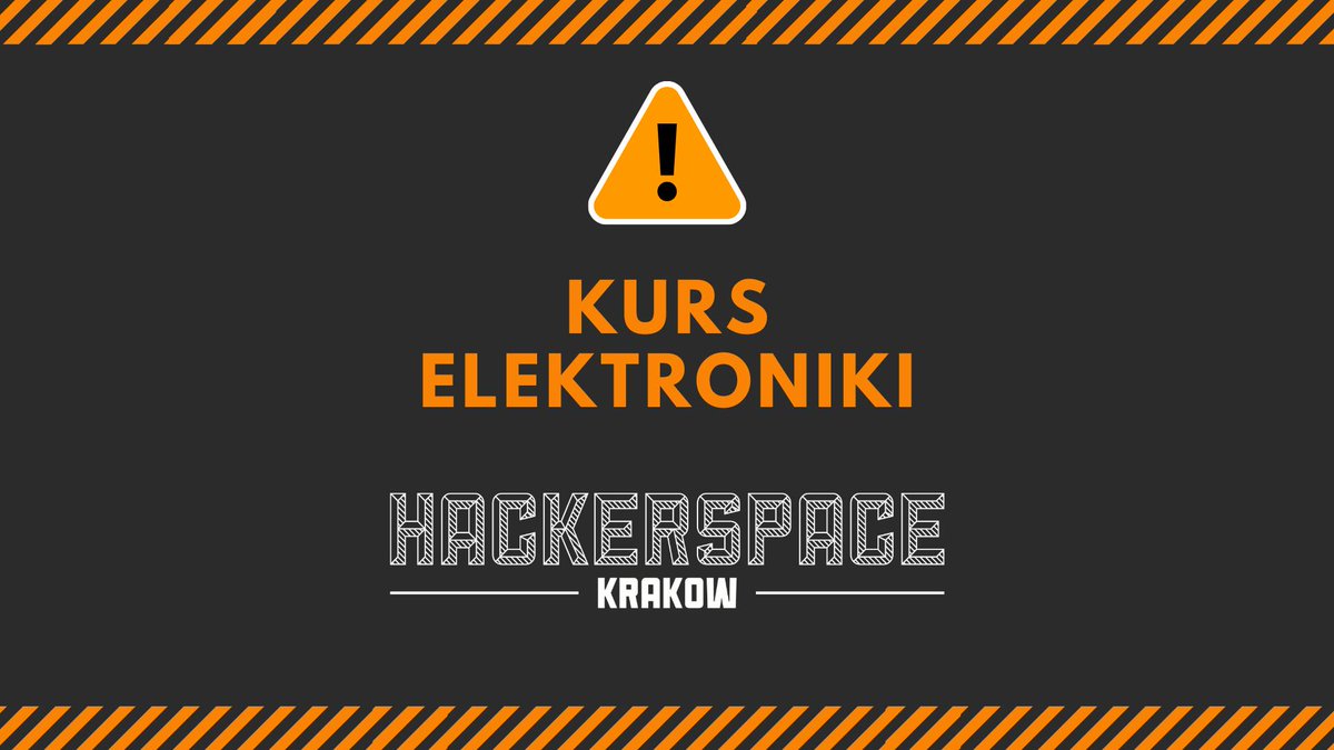 Komuś kurs elektroniki OD PODSTAW?
Dużo praktyki, bez nudziarstwa i wzorów. 
Koszt: 350zł
Bilety: app.evenea.pl/event/kurs-ele…