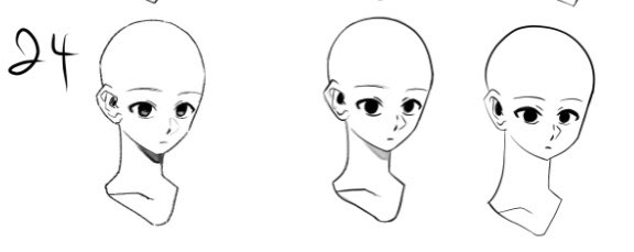 rubl_draw's tweet photo. 두상 연습 21~24!! https://t.co/BDWDBrqYOf