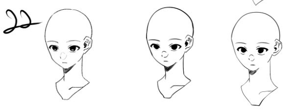 rubl_draw's tweet photo. 두상 연습 21~24!! https://t.co/BDWDBrqYOf