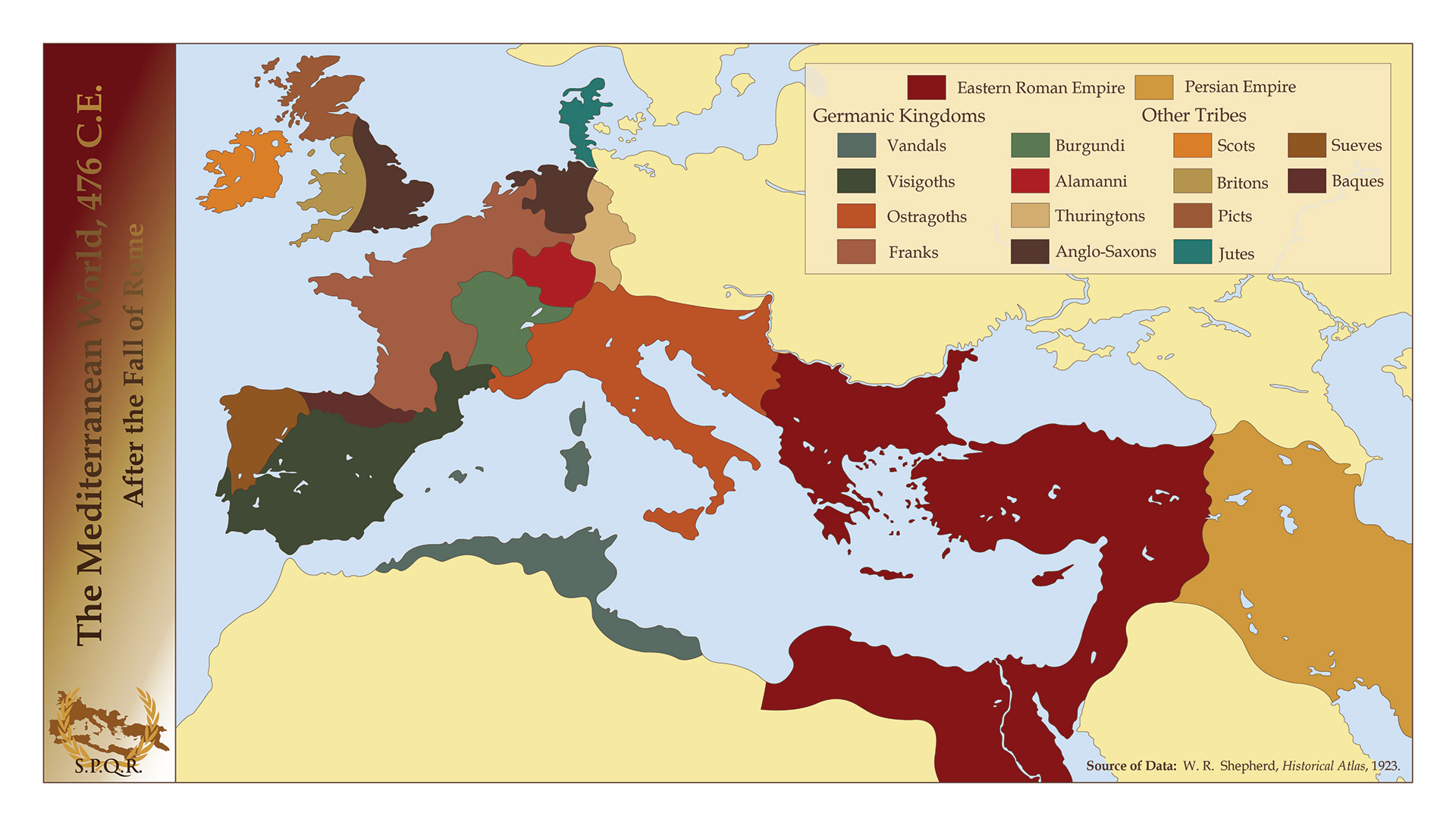 Map Of The Fall Of Rome Why Is The Fall Of Rome Overrated?