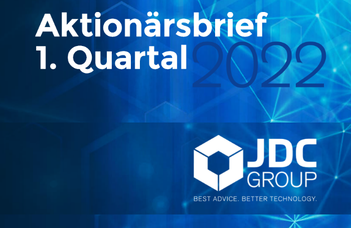 JungDMSAG's tweet photo. Nachhaltiger Wachstumstrend der JDC Group - JDC wächst um mehr als 20 Prozent im ersten Quartal 2022 - Umsatzerlöse steigen im ersten Quartal 2022 um 20,2 Prozent auf 43,2 Mio. EUR -  EBITDA steigt in den ersten drei Monaten 2022 um rund 32 Prozent

https://t.co/dnA5JsR3zQ https://t.co/FvCHc9VfZD