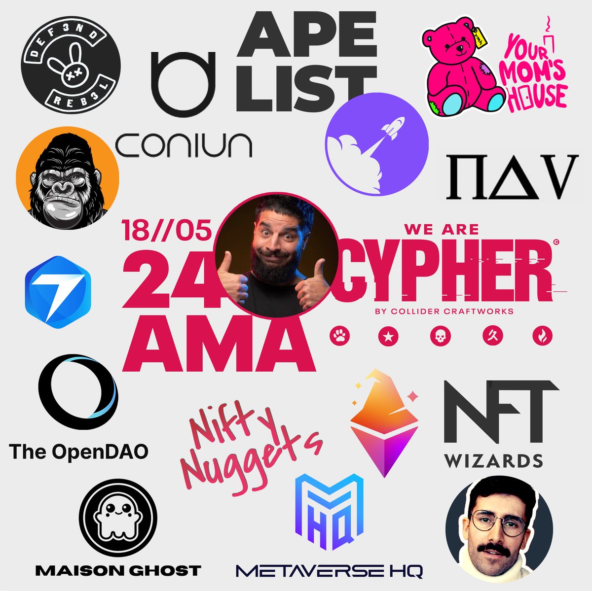 <a href="/DG_Terrible/">Danielitoelterrible</a> will be jumping on TW Spaces &amp; Discord stages tomorrow for 24 hrs 🎉🔥

He'll be catching up with some of the communities that have supported us from Day 1 (You da BEST!) &amp; making new amigos.

Check out their Twitter accounts for more info!⚡️