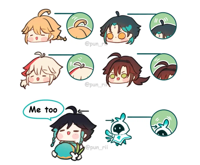 Me too 😅#4nemo #an5mo #5wirl #xiao #aether #venti #kazuha #heizou 