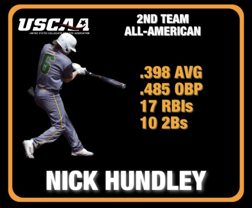 wsulc_baseball's tweet photo. 2022 USCAA Second Team All Americans‼️ Congratulations to both Nick Hundley and Drew Emerson🎉 #LakeCrew https://t.co/5HFbhrSiTk