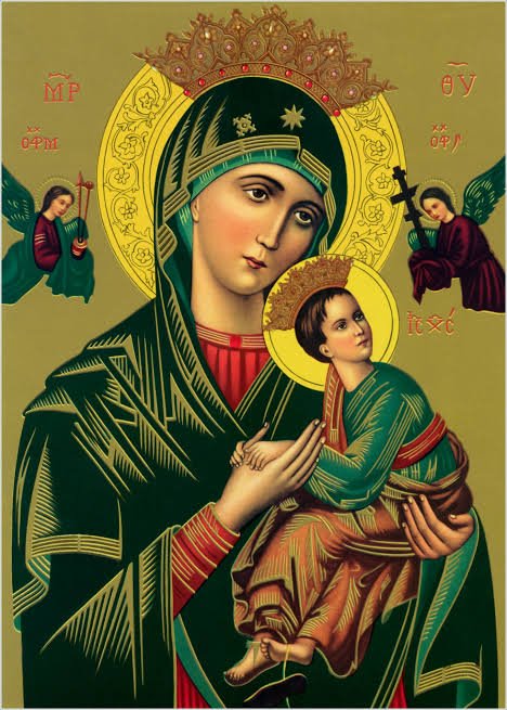 FrUgochukwu's tweet photo. Our Lady of Perpetual Help, pray for us🙏🏽 https://t.co/TWTiwrODh7
