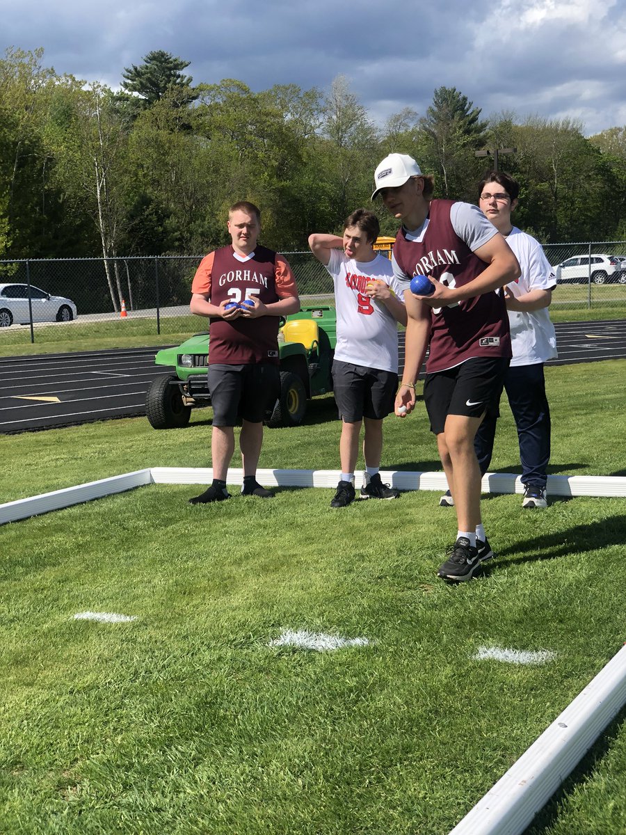 c1maloney's tweet photo. Our first home Bocce match in the books! Thanks Scarborough Red Storm. We loved hosting you!
@redstorm_sports @gorhamrams #gorams https://t.co/9ndB18onEE